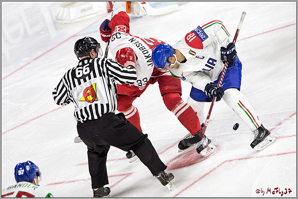 IIHF WM 2017, Daenemark - Italien, 15.05.2017